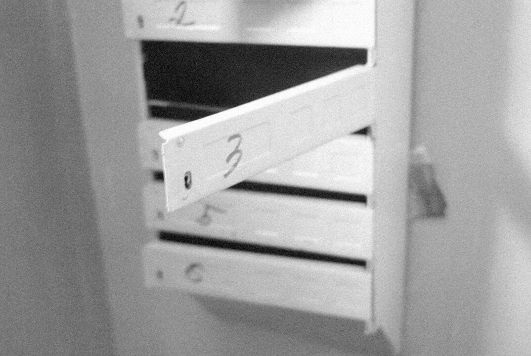 Collection drawers with labeled compartments holding small items
